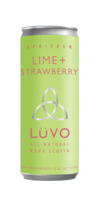 LÜVO Lime + Strawberry 250ml can