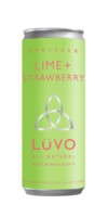 LÜVO Lime + Strawberry wine spritzer 250ml can