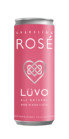 LUVO Sparkling Rosé wine 250ml can
