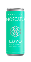 LÜVO Moscato wine spritzer 250ml can